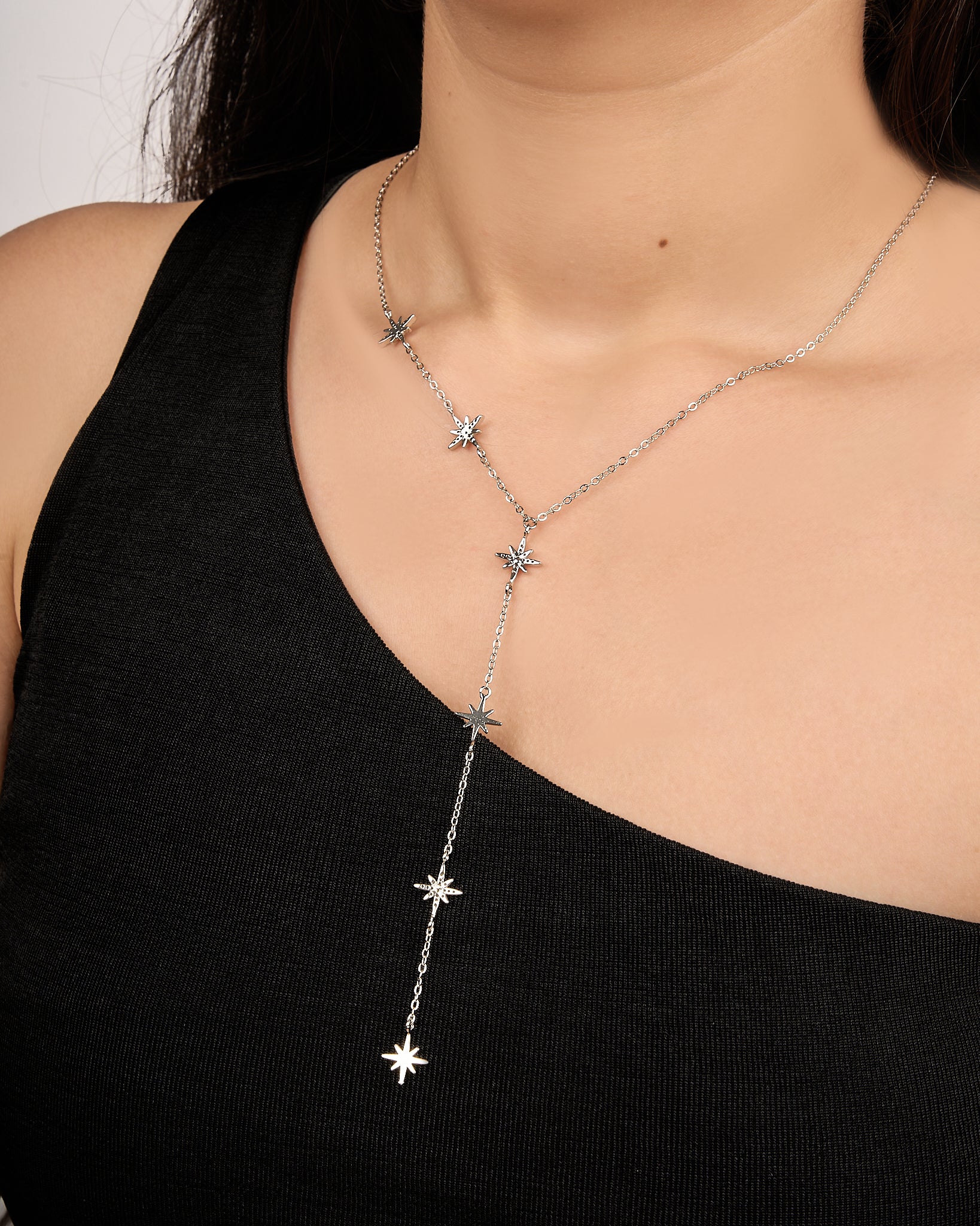 Céleste Star Lariat Necklace